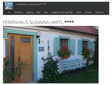 Tablet Screenshot of ferienhaus-wettelsheim.de